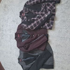 5 small Lot 3 vest blazer suit san francisco